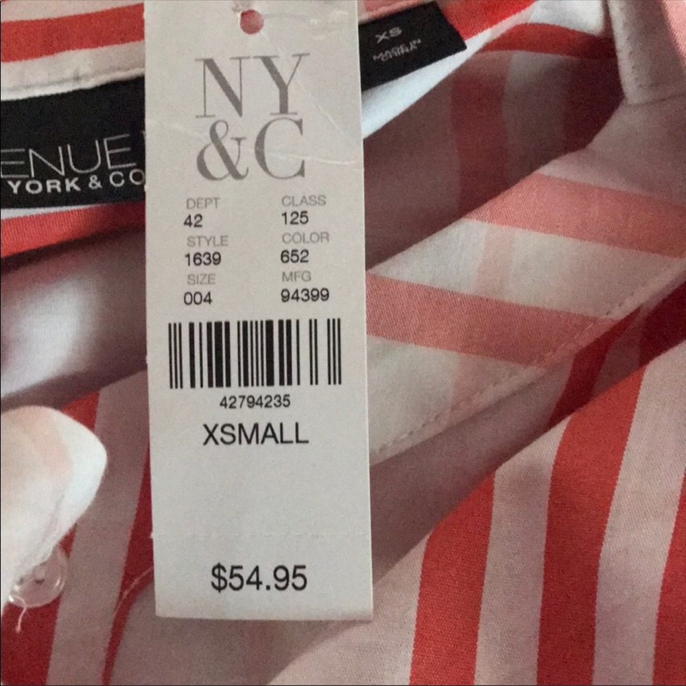 button down blouse - Picture 3 of 3